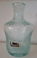 Türkisfarbene, mundgeblasene Designer-Vase aus Avallon