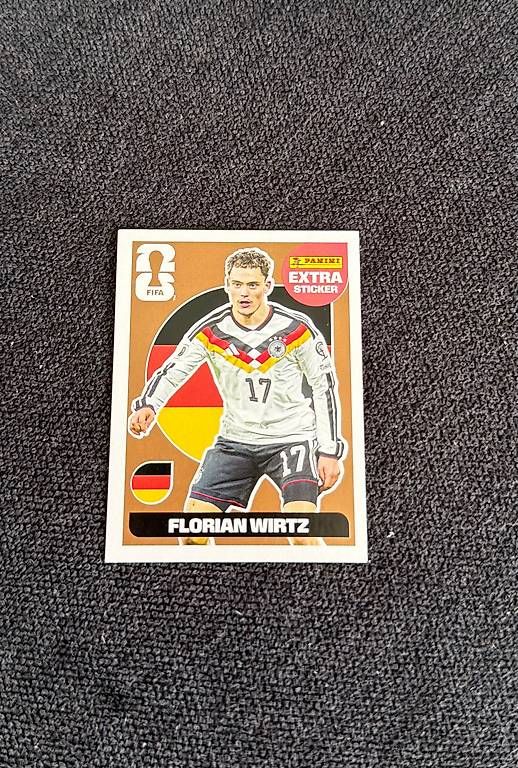 Panini Carte collezionabili: Panini Florian Wirtz Extra Sticker 2026 – Nuovo (secondo la descrizione) da Liestal venduto da arl_6tv7
