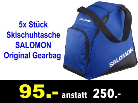 🔴 Skischuhtasche SALOMON 5x Stück Original Gearbag /400B