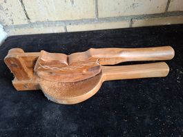 Handgefertigte Presse aus Holz, Vintage Style!