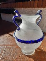 Vaso da fiori in vetro di Murano soffiato, pezzo unico