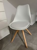 Stuhl (4x) weiss im stylischen Scandi Look