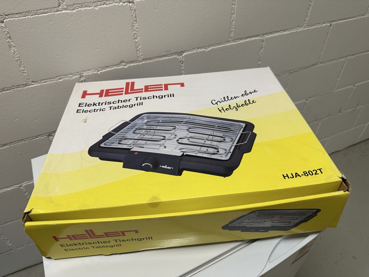 Griglie: Electric Table Grill, excellent condition, Original Box&Manu – Usato da Zug venduto da dhe_8lxn