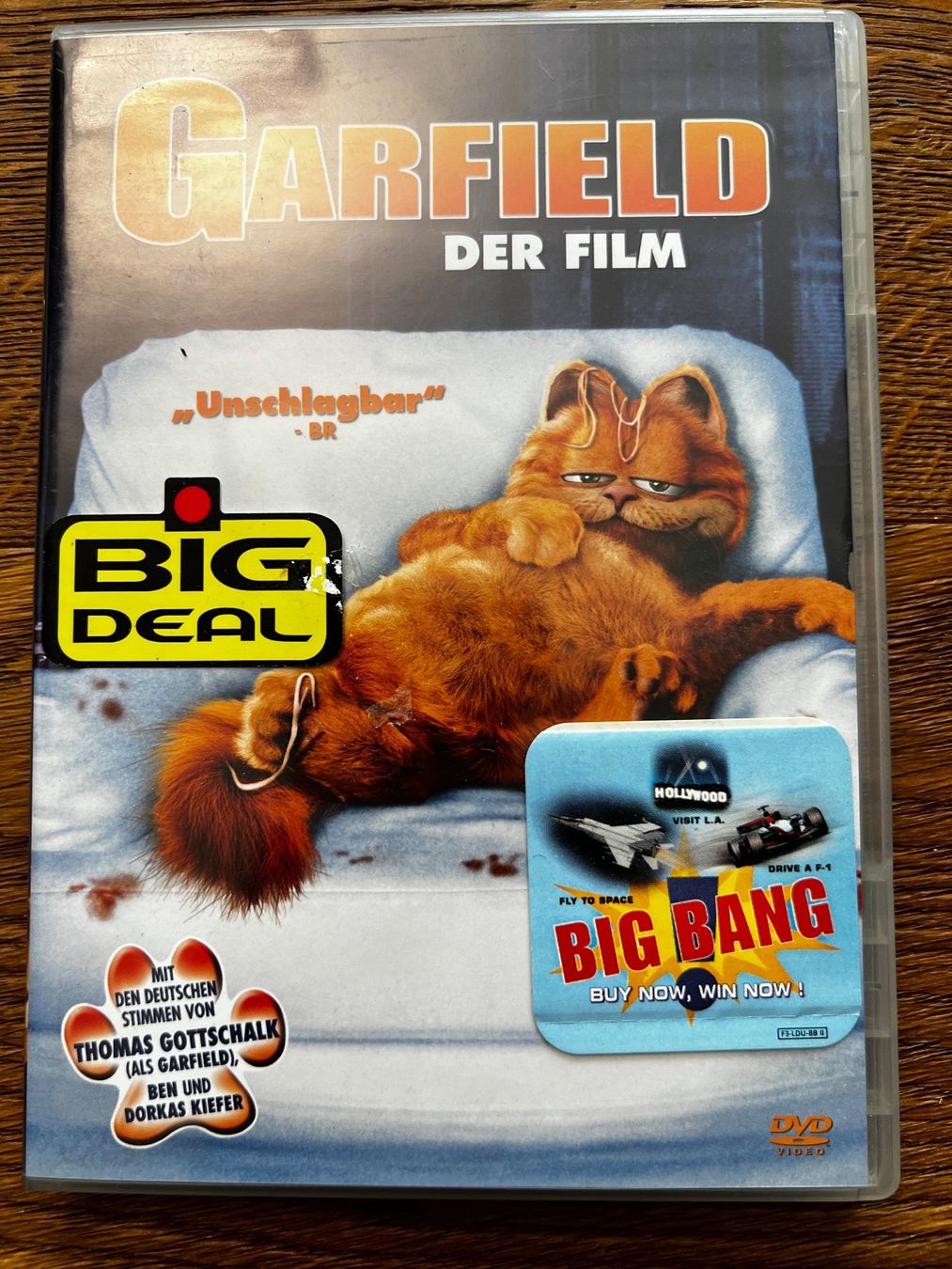 Alle DVDs: GARFIELD - DER FILM – Gebraucht aus Gipf-Oberfrick von Sonne010203