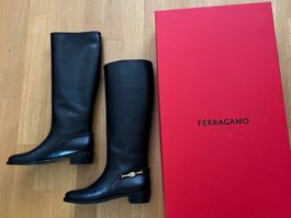 SALVATORE FERRAGAMO Therma Stiefel 38