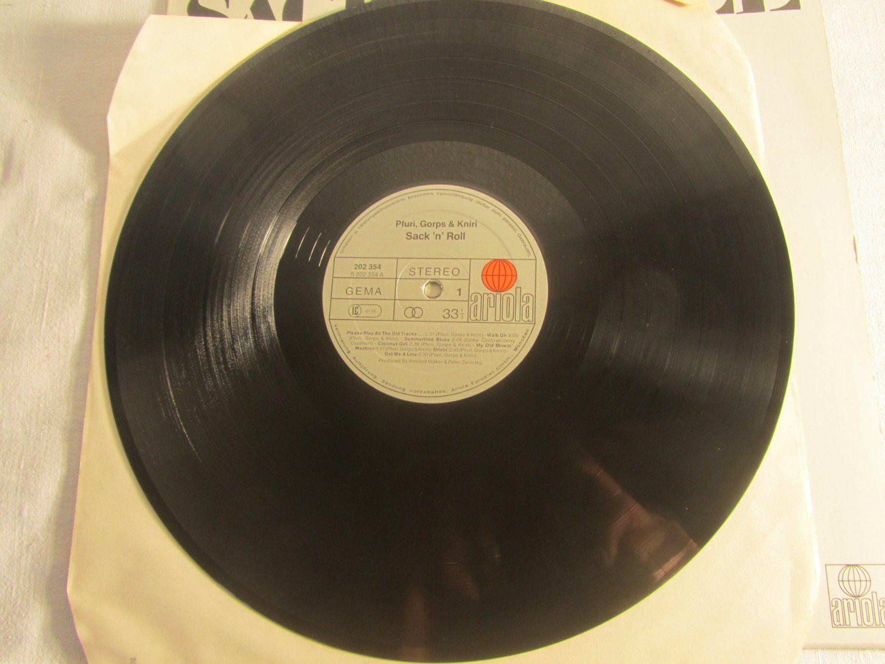 Dischi in vinile: Pfuri, Gorps & Kniri: Sack 'n' Roll, LP Vinyl – Usato da Seengen venduto da mikelele 1