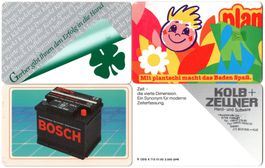 4 Dummy Telefonkarten aus Deutschland