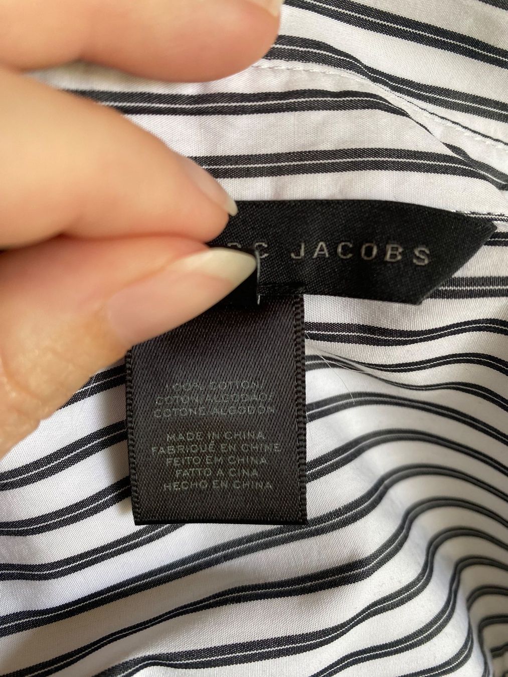 Marc Jacobs Camicette: Chemise 100% coton Marc by Marc Jacobs – Usato da Basel venduto da Maria-Alexa 5