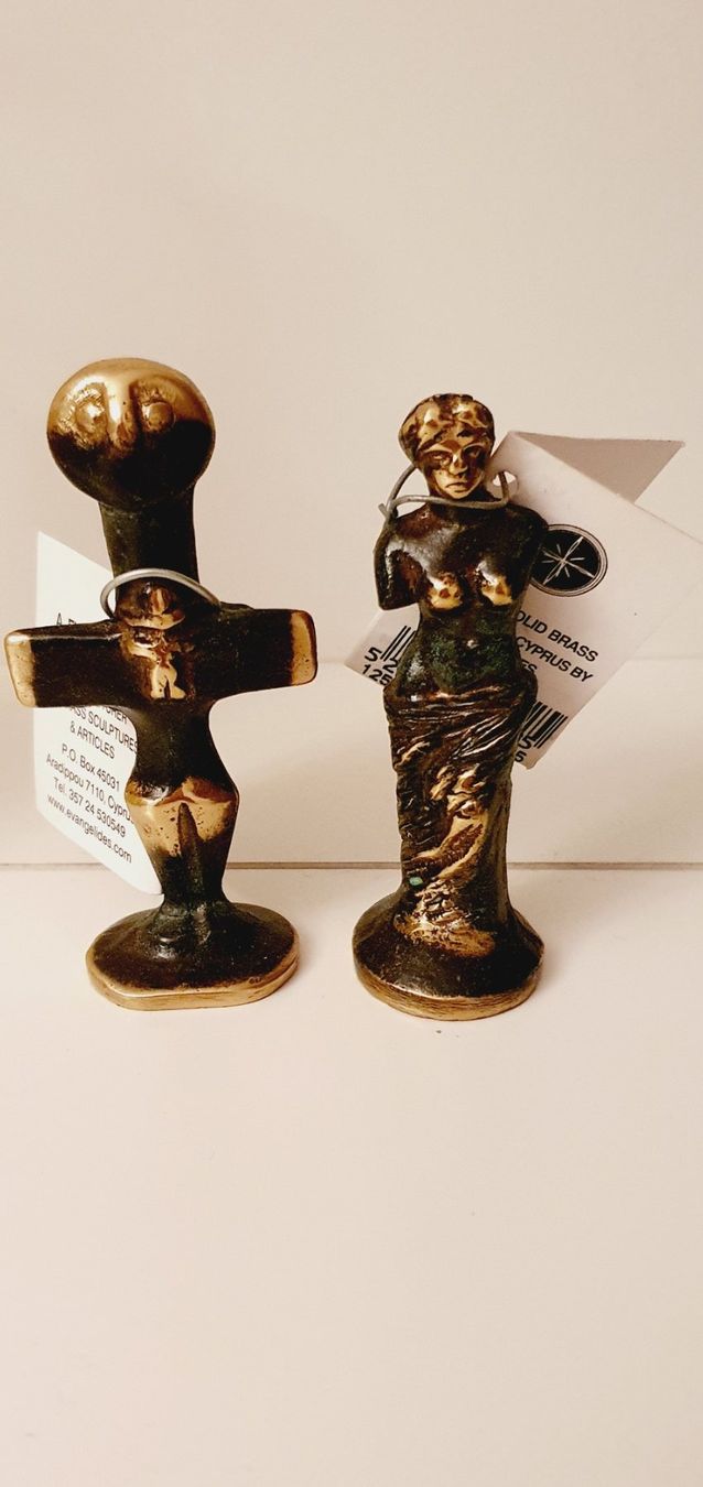Statuette: Aphrodite & Kreuz Brass Neu – Nuovo e nell'imballaggio originale da Stansstad venduto da InStyle8