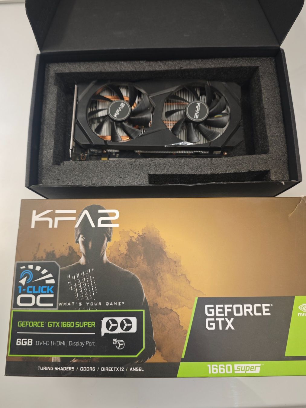 Nvidia Grafikkarten: Carte graphique KFA2 GeForce GTX 1660 Super 6Go – Gebraucht aus VETROZ von Bimmer_CH 1