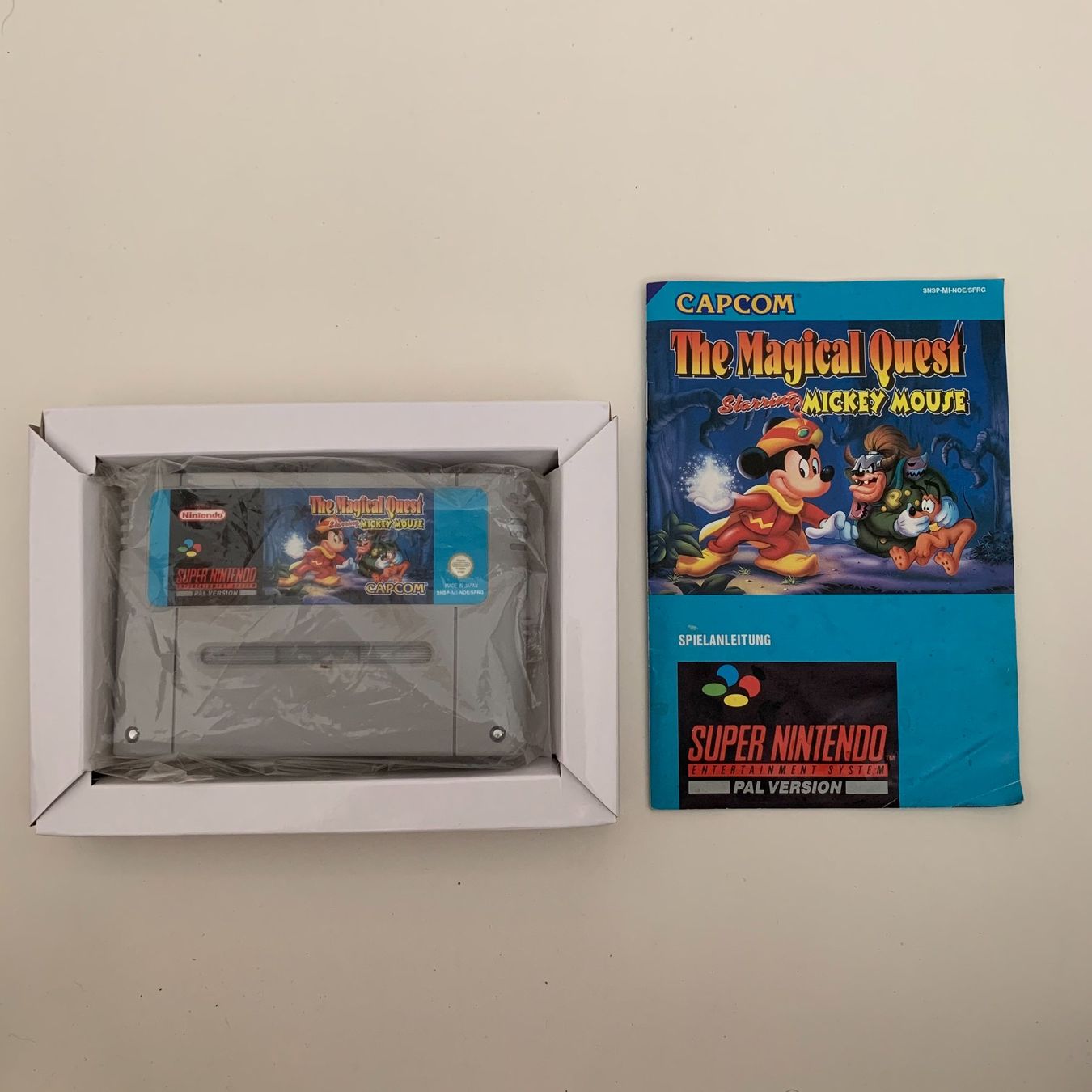 Nintendo Giochi: The Magical Quest - Starring Mickey Mouse - SNES - OVP – Usato da Zürich venduto da Mephisto87 2
