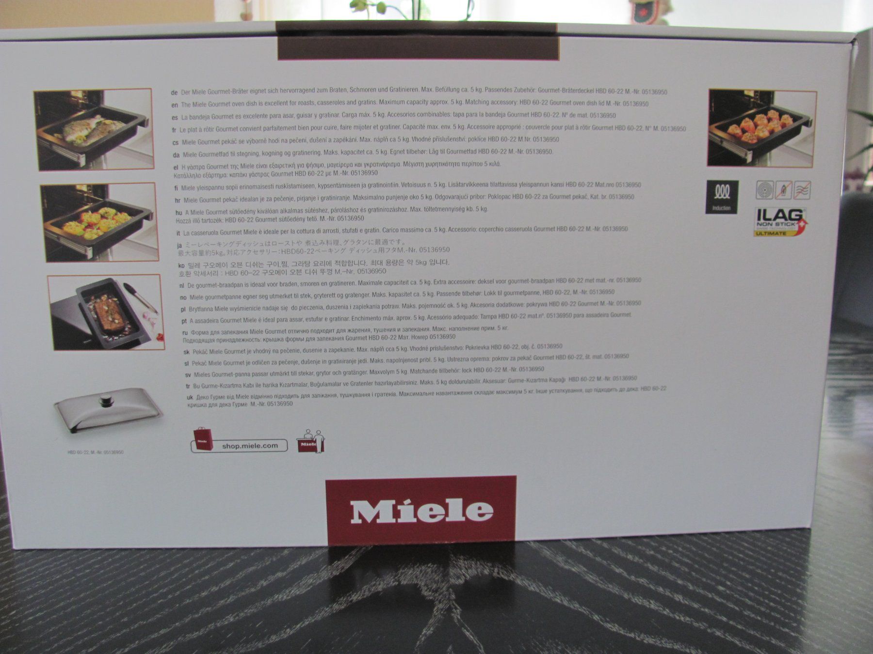 Casseroles: Gourmet-Bräter Miele – Neuf avec emballage d'origine à Emmen par jg132 3