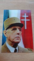 Carte Postale 3D Ancienne Charles de Gaulle - France Rare