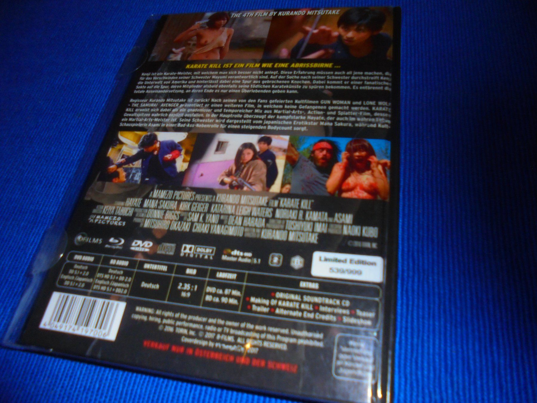 Tutti i DVDs: Mediabook Karate KILL /Lim. 539 / 999 / KULT !! – Nuovo (secondo la descrizione) da Wattenwil venduto da Firebird1 8