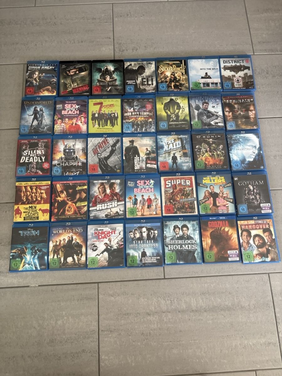 Tutti i DVDs: Blu-ray und DVD Sammlung Action bis Horror – Usato da Adlikon b. Regensdorf venduto da pete1980 2