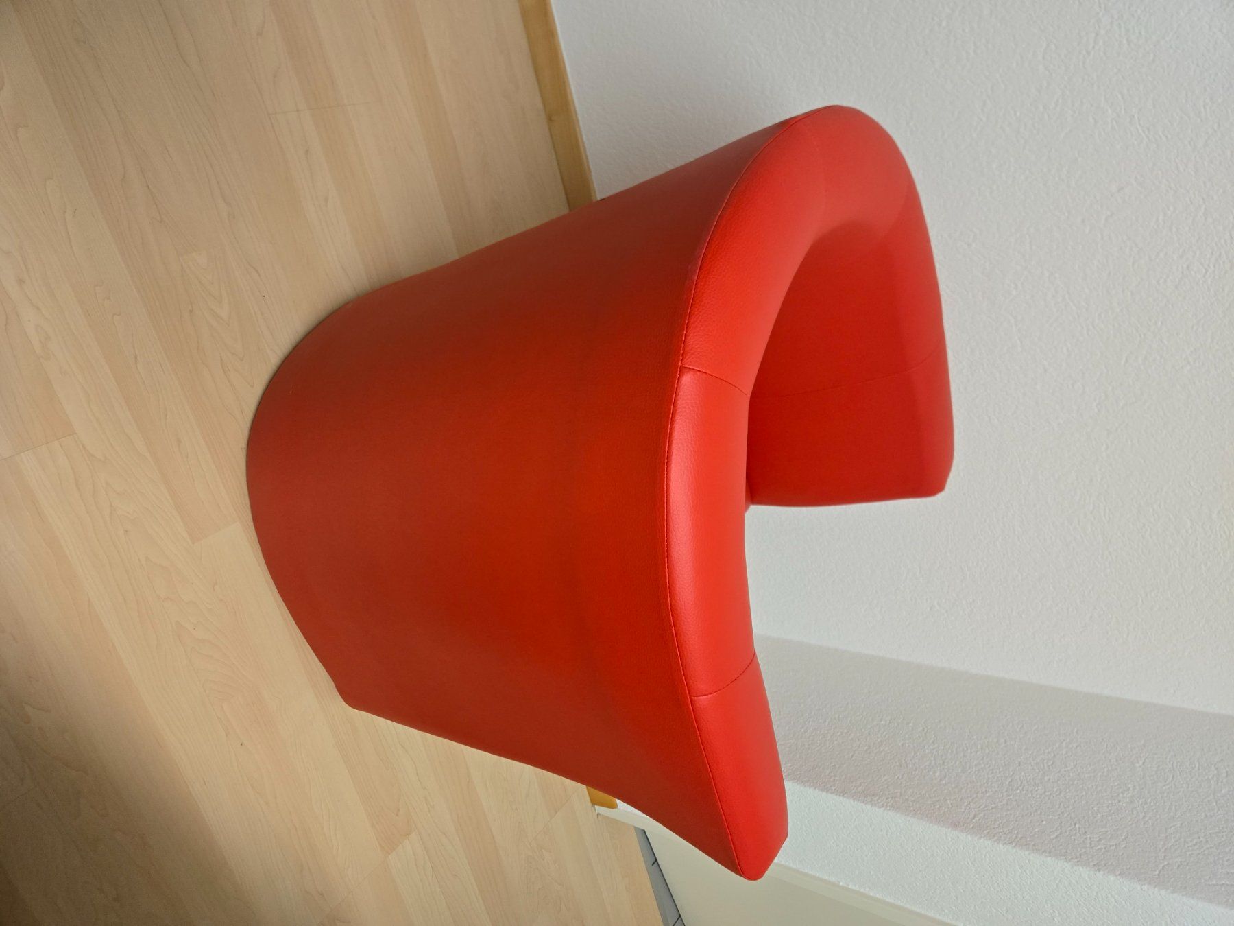 Poltrone: Clubsessel Bob Kunstleder rot – Usato da Bottighofen venduto da Telefondienst 1