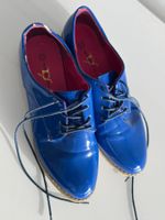 Blaue Lackschuhe, Gr. 37, gebraucht The Divine Faktory