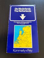 Vintage Strassenkarte Niederlande Kümmerly+Frey, 1:300'000