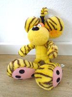 DIDDL Maus TIGER, gelb gestreift / vintage