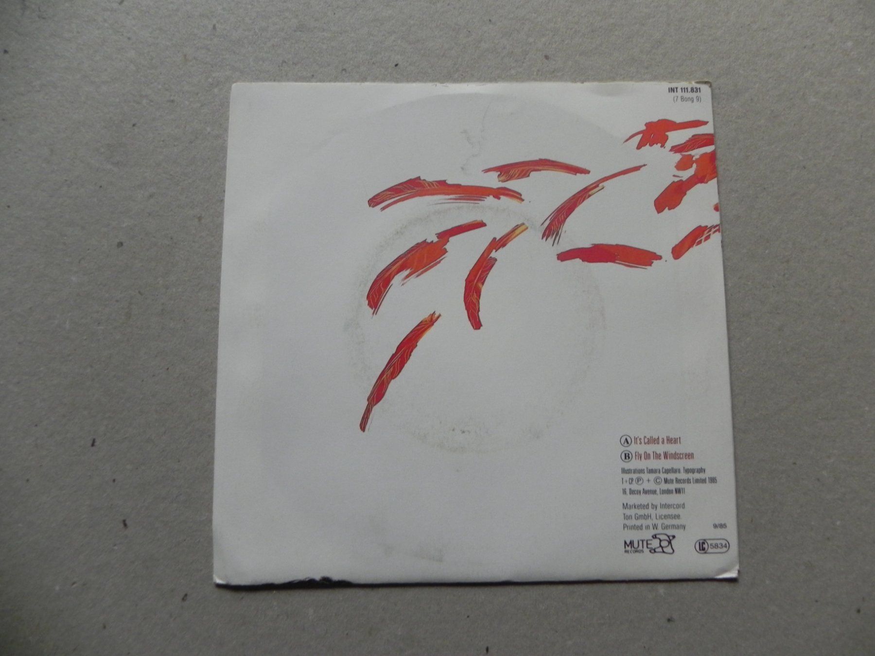 Schallplatten: Single engl. Synth - Rock Pop Band Depeche Mode 1985 – Gebraucht aus Siebnen von krimsie 1