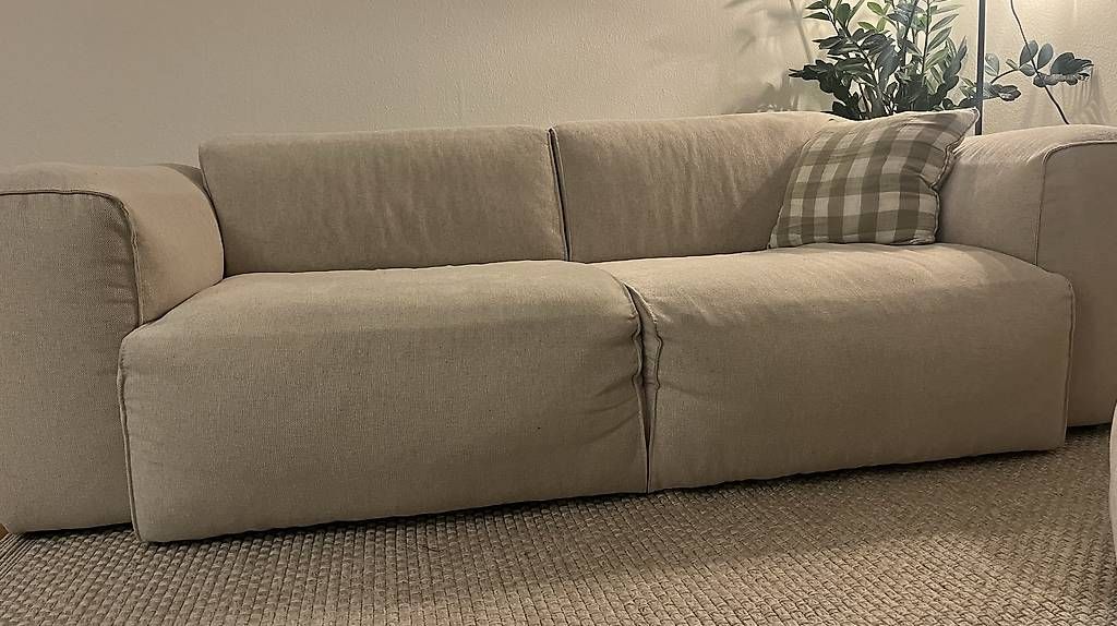 Divani: Home24 Hudson 2 Sitzer mit Hocker – Nuovo (secondo la descrizione) da Olten venduto da ram_7qhx 3