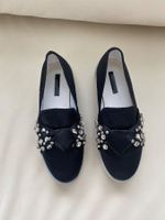 MUST HAVE - stylische Damenschuhe mit Ziersteinen, nero, 39