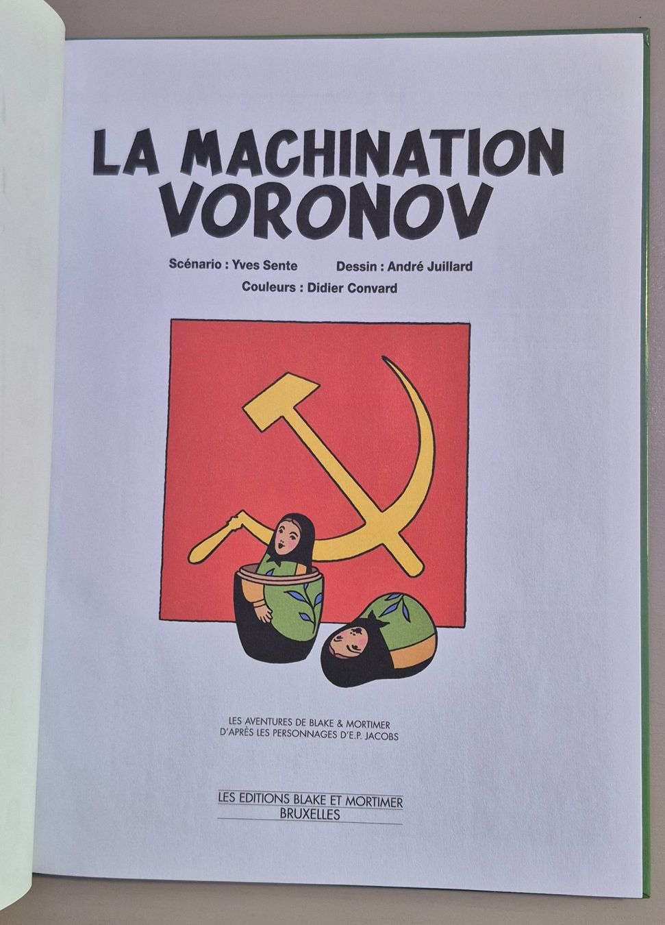 Fumetti: Les aventures de Blake et Mortimer: La Machination Voronov – Usato da Grand-Lancy venduto da loi_599y 2