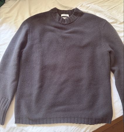 Kaschmir COS Pullover grau Grösse M