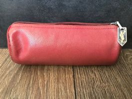YSL vintage trousse en cuir