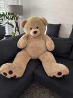 Teddybär gross beige Plüschtier gebrauchter Zustand