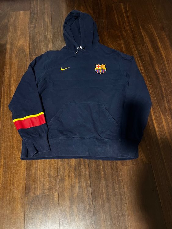 Pantalon taille haute Football FC Barcelona Phoenix Fleece pour femme. CA