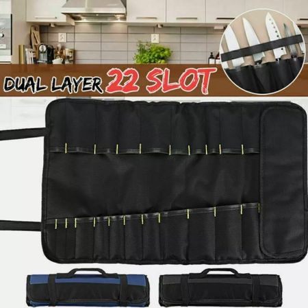 Koch Messer Roll tasche KüchenAufbewahrung Messerkoffer