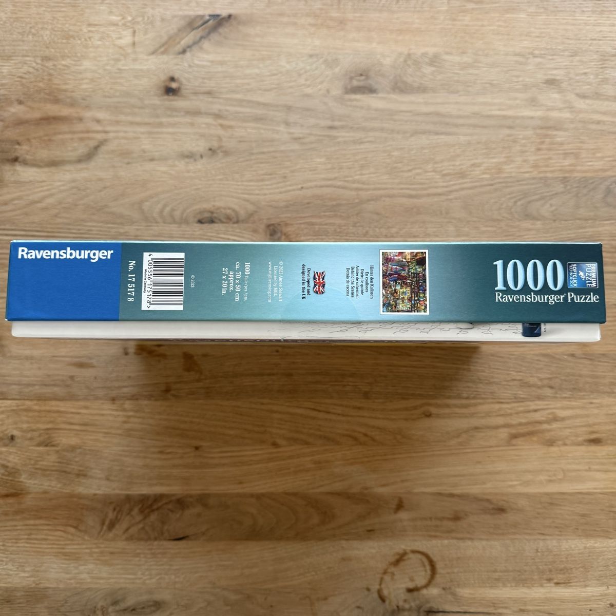 Ravensburger Puzzle: Ravensburger Puzzle 1000 Teile "Behind the Scenes" – Usato da Augst BL venduto da Mawi5 2