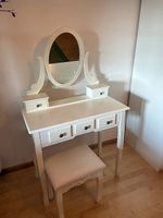 Schminktisch inkl. Hocker Weiss