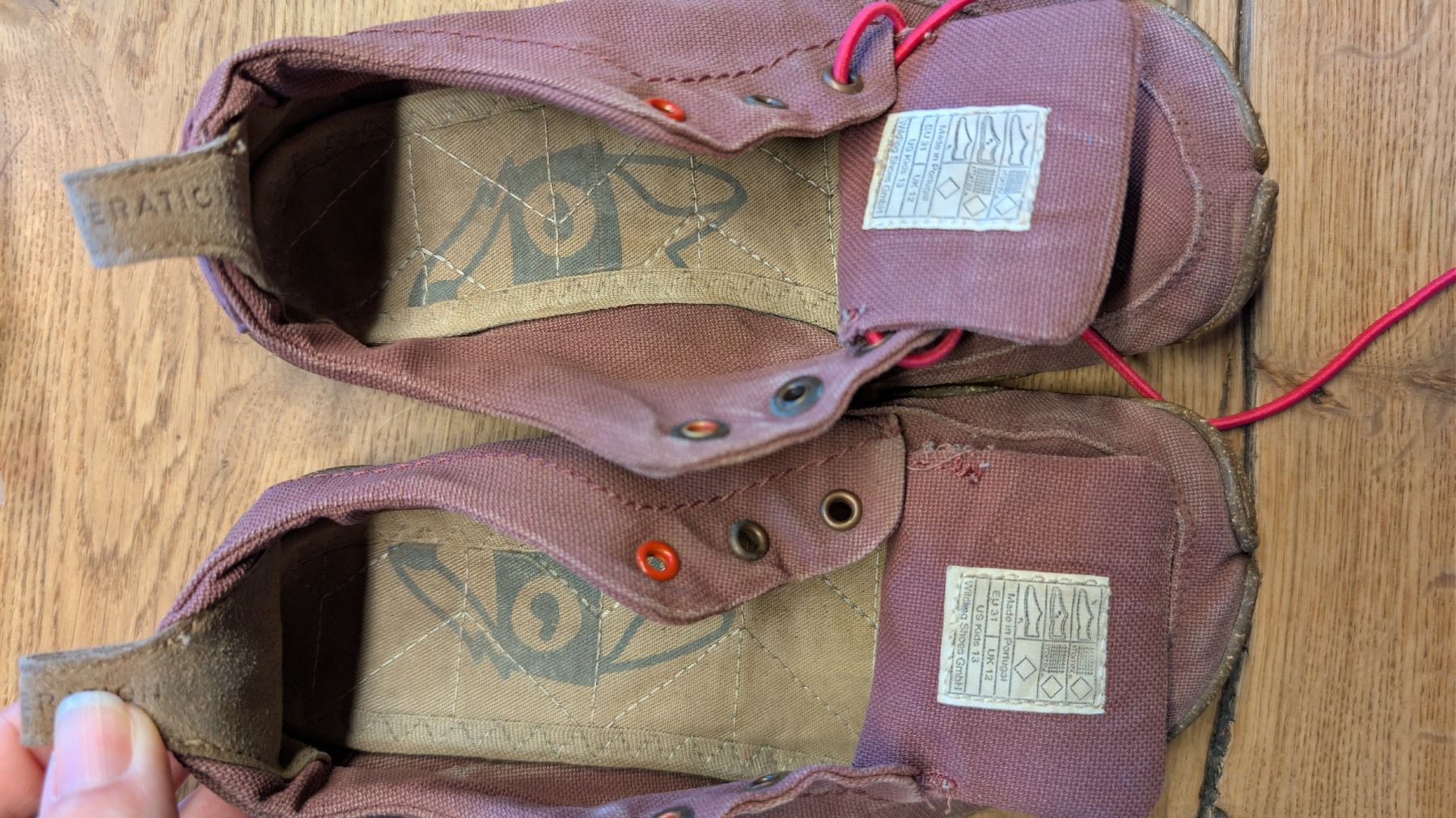 Wildling Scarpe per ragazzi: Kindrschuhe Wildling Grösse 31  – Usato da Hüttlingen venduto da Remalimo 2