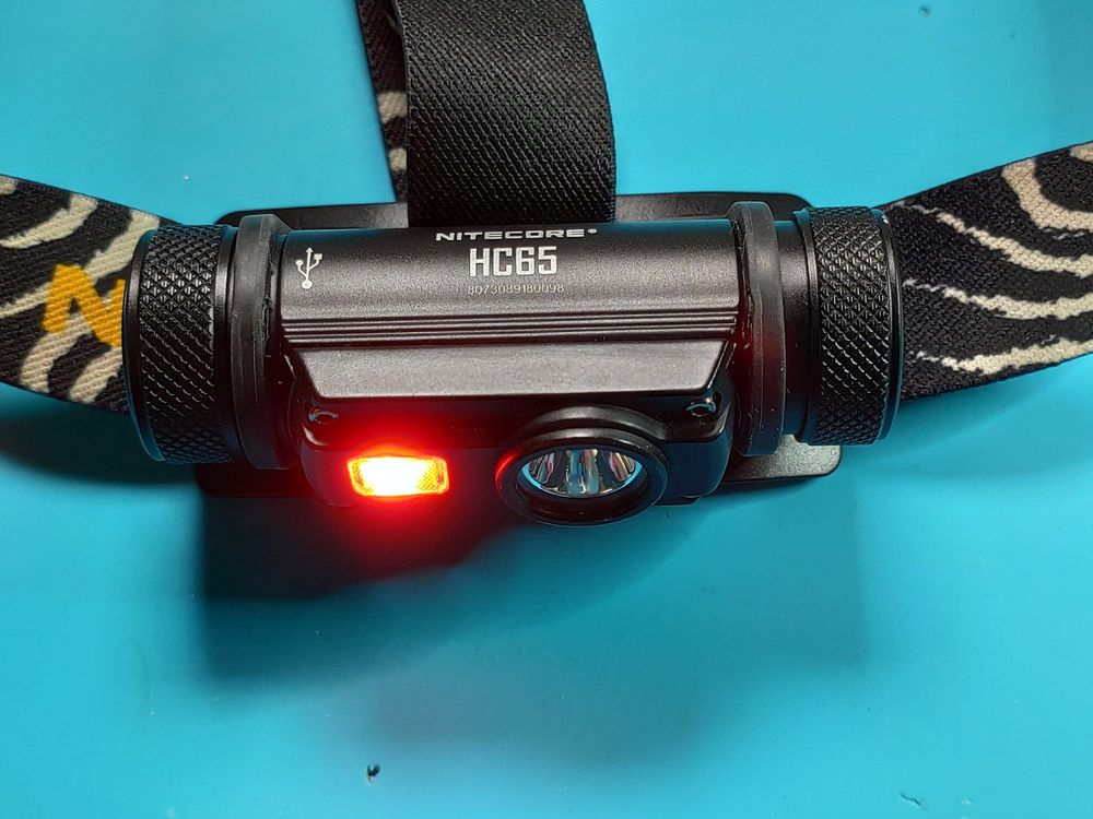 Nitecore HC65 Stirnlampe / Kopflampe