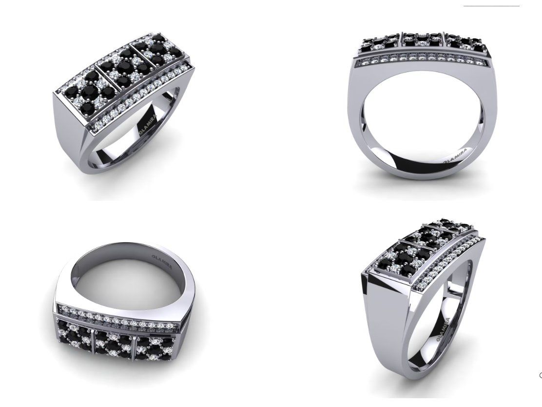 Anelli: Diamantring Herren – Nuovo e nell'imballaggio originale da Sursee venduto da watch-hunter13 1