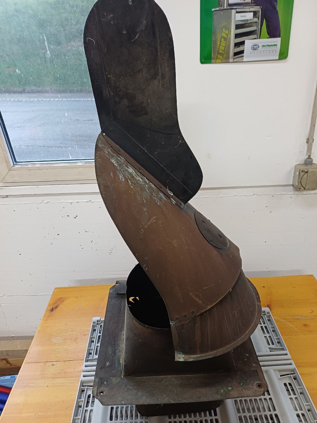 Cheminée: Kaminhut/Cheminée-Haube aus Kupfer – Gebraucht aus Wangenried von Recycler94 1