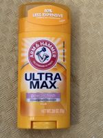 Arm & Hammer Ultra Max Powder Fresh Deodorant Stick 2.6oz