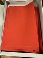 Geschenktaschen rot 42 cm x 28cm neu im Karton 50 Stück