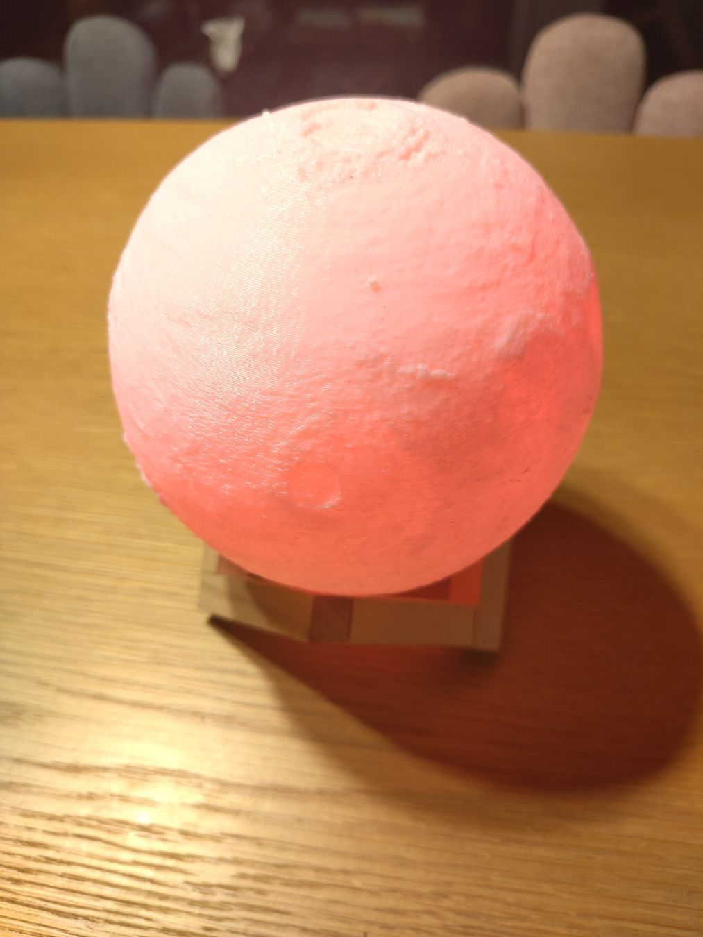 Lampen: 3D-gedruckter, leuchtender Mars-Globus – Neu (gemäss Beschreibung) aus Zürich von aurelie.99 5