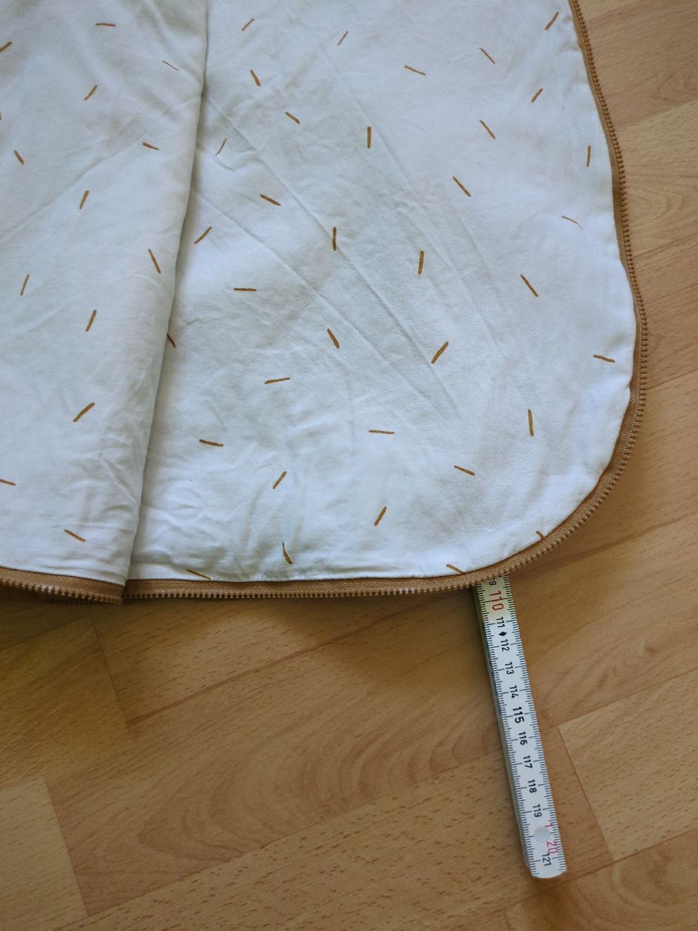 Sacchi a pelo: wende Babyschlafsack ockerfarben mit Muster – Usato da Adlikon b. Andelfingen venduto da IlonaSp 3
