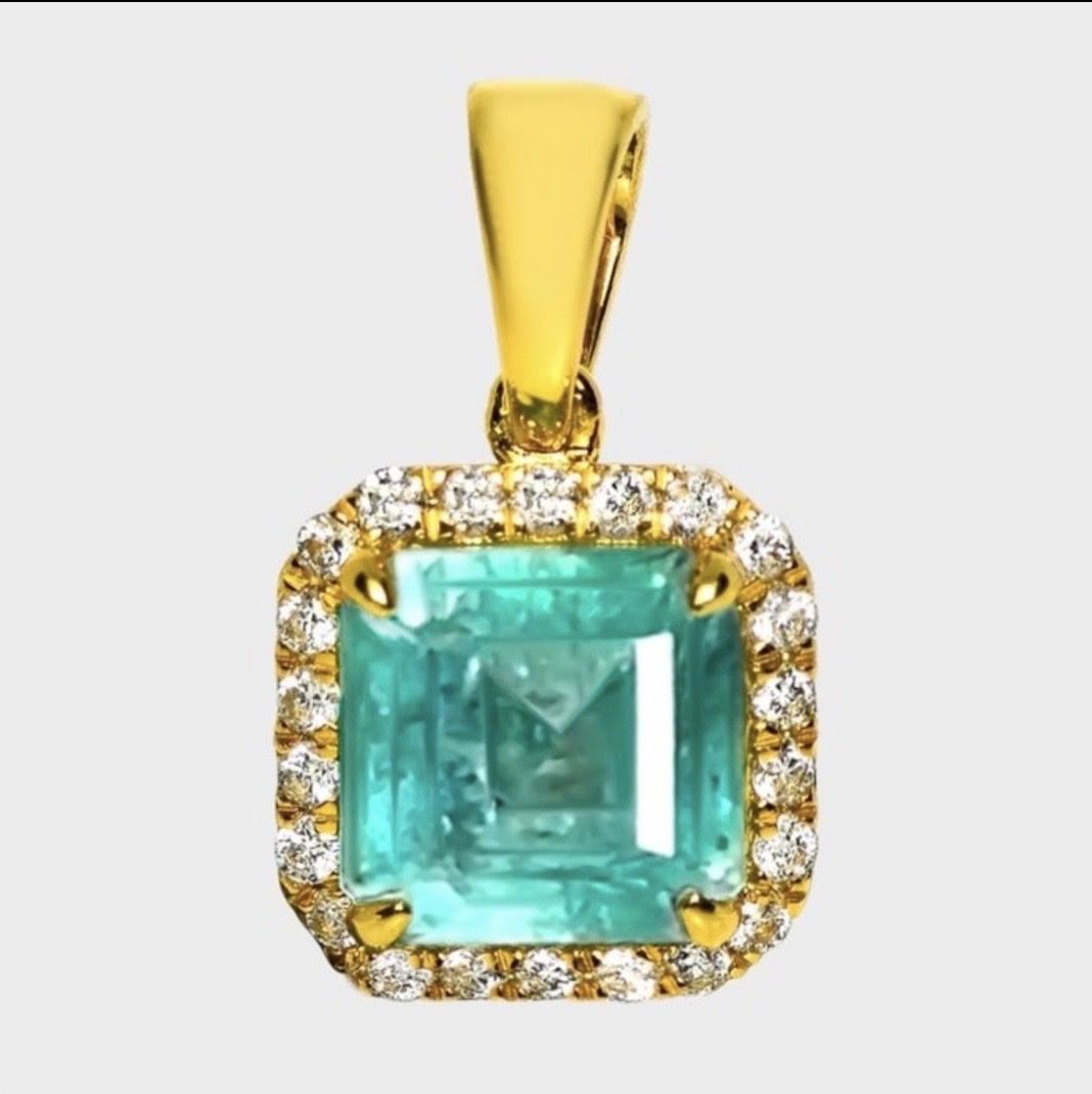 Ciondoli: Anhänger Smaragd Diamanten Gold – Nuovo e nell'imballaggio originale da Bolken venduto da Romeo80
