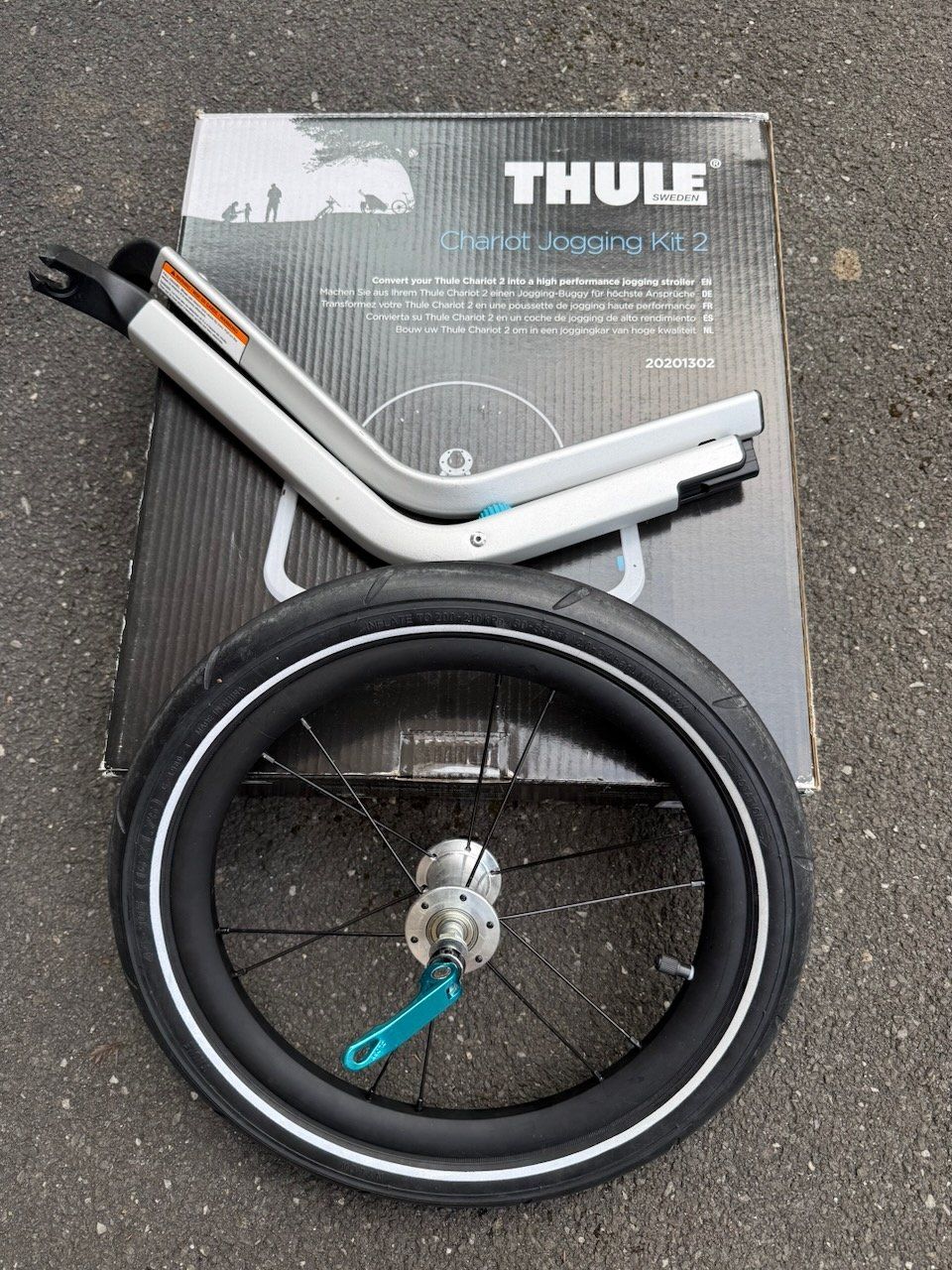 Thule Anhänger: Thule Chariot Jogging Kit 2 – Gebraucht aus Horw von Elhammer