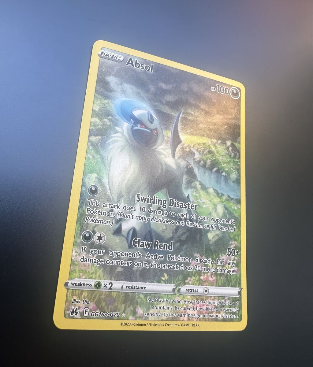 Pokémon Cartes à collectionner: Absol #GG16 - Crown Zenith - Ab 1.- ! – D'occasion à Bern par HugoStiglitz11 1
