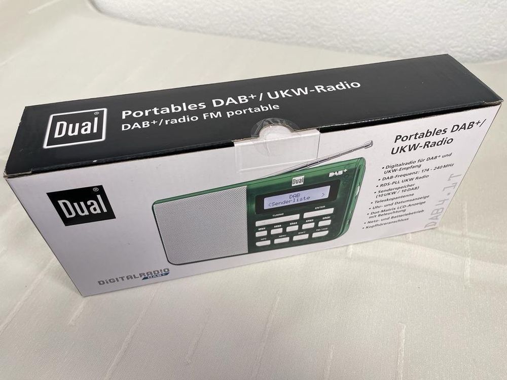 Dual Portables DAB+ / UKW Radio Neu!! (Neu und originalverpackt) in ...