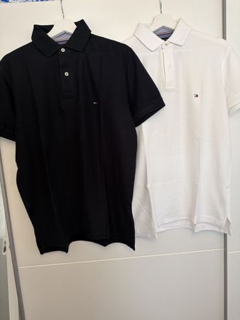 2x Polo Tommy Hilfiger Premium Pique Regular Fit Taille M