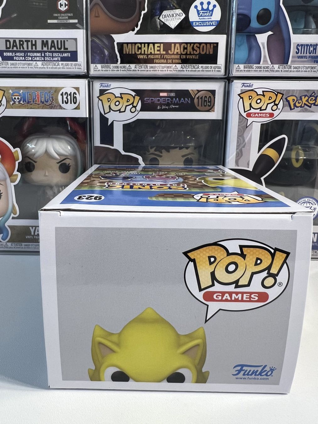 Funko Statuette: Funko POP! Games Sonic the Hedgehog Super Sonic Limitée – Nuovo e nell'imballaggio originale da Le Mouret venduto da perfectbijou 4