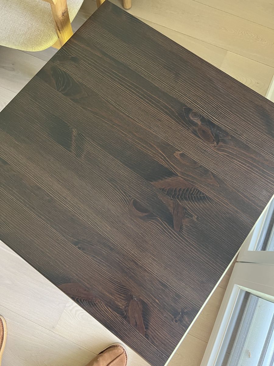 Tables de nuit: Solid Pine Dark Chocolate Table, Nightstand, New – Neuf avec emballage d'origine à Corsier GE par Karol_save_planet 8
