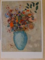 Ansichtskarte Odilon Redon Blumen in Vase, Vintage